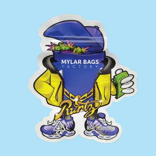 Die Cut Mylar Bags