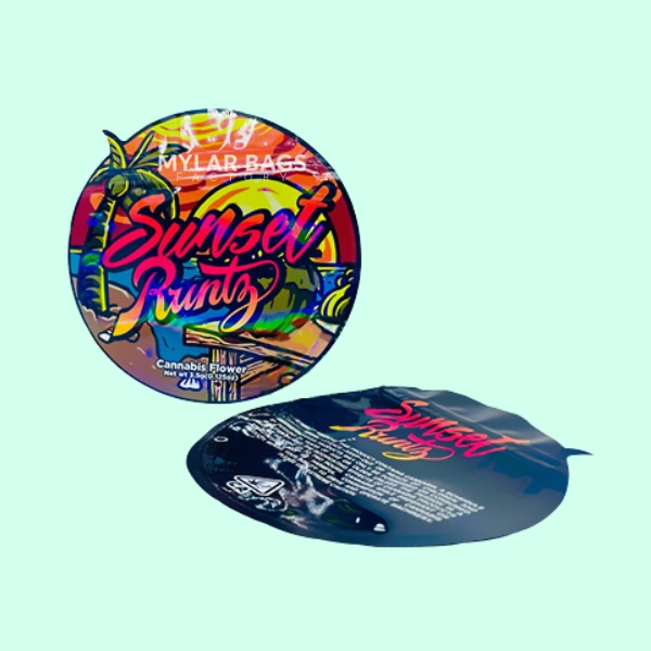 Circle Mylar Bags