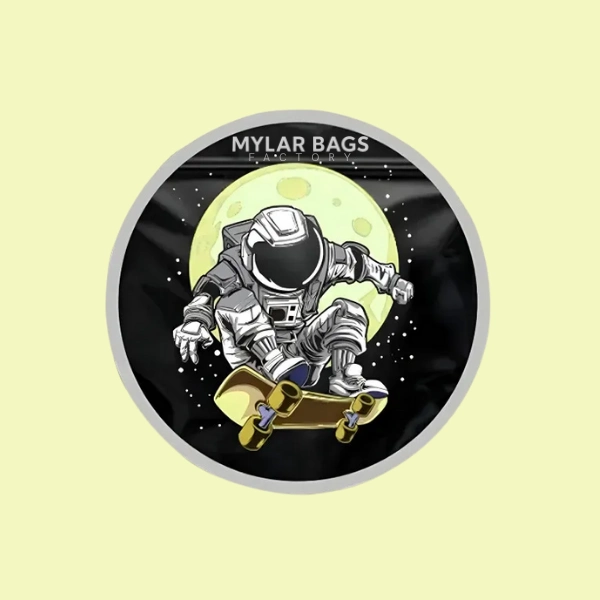 Circle Mylar Bags